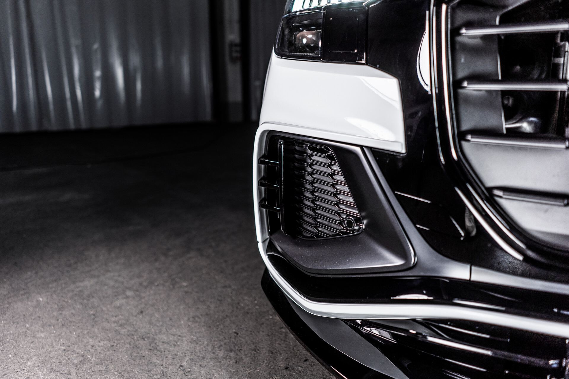 Front Lippe / Front Splitter / Frontansatz V.3 für Audi A4 S-Line